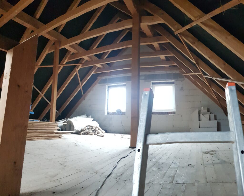 Eigenhandige verbouwing van vakantiewoning Canhusen in november 2020