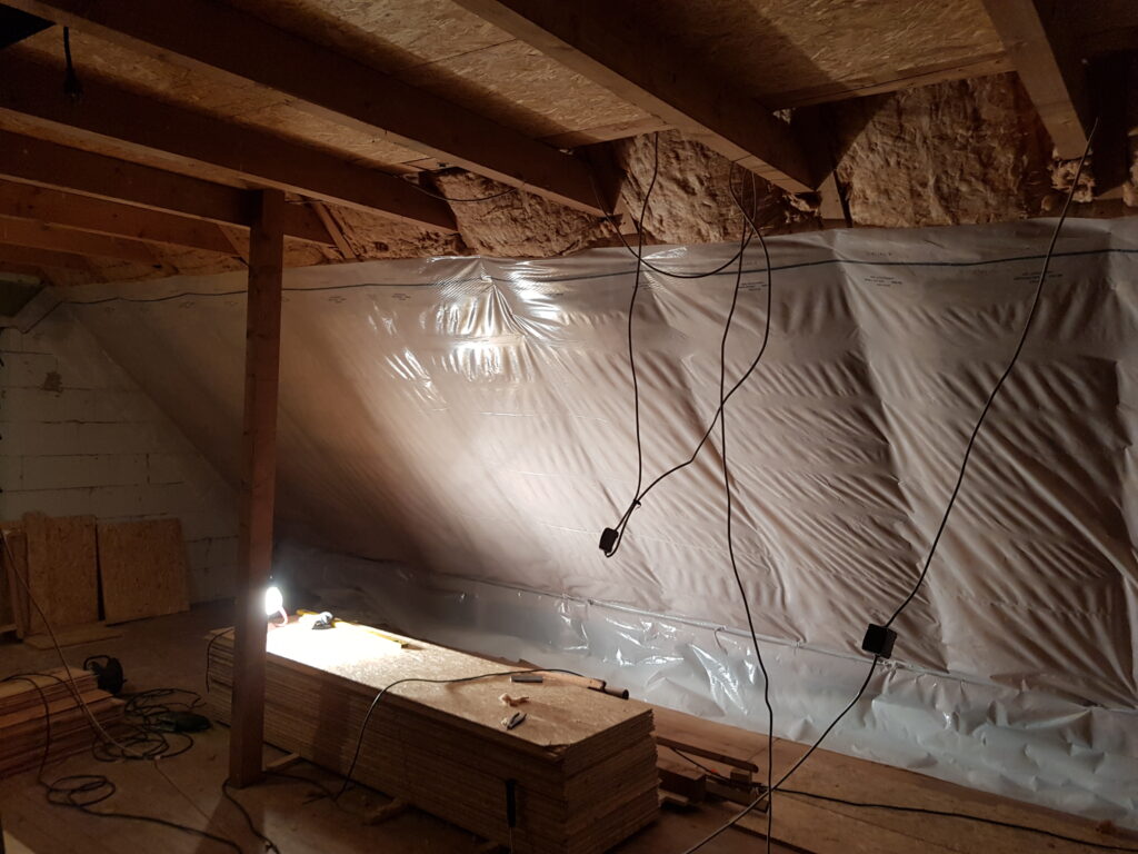 Eigenhandige verbouwing van vakantiewoning Canhusen in februari 2022