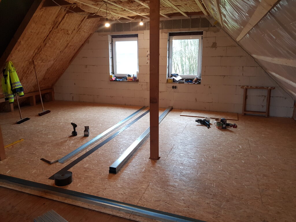 Eigenhandige verbouwing van vakantiewoning Canhusen in februari 2022