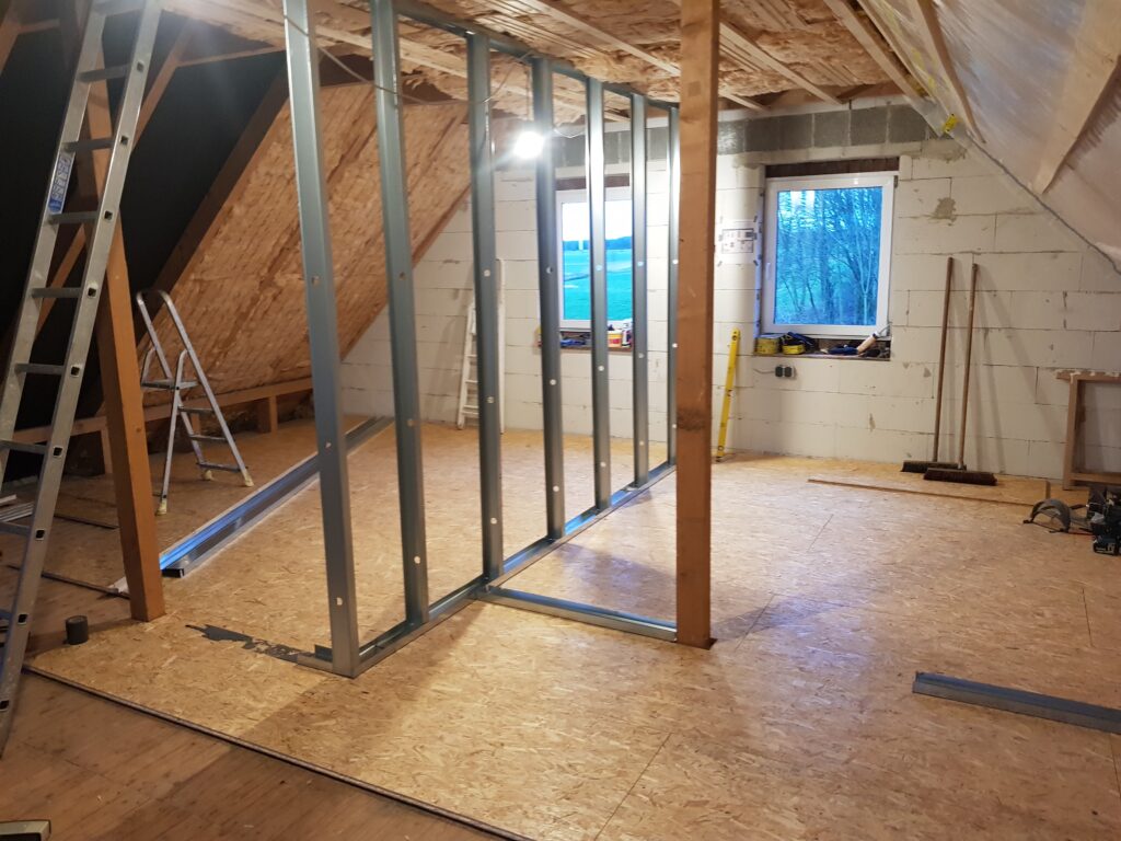 Eigenhandige verbouwing van vakantiewoning Canhusen in februari 2022
