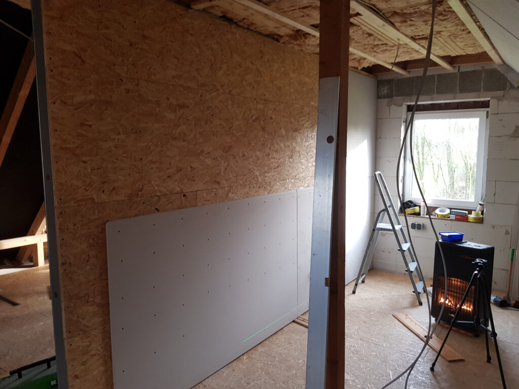 Eigenhandige verbouwing van vakantiewoning Canhusen in februari 2022