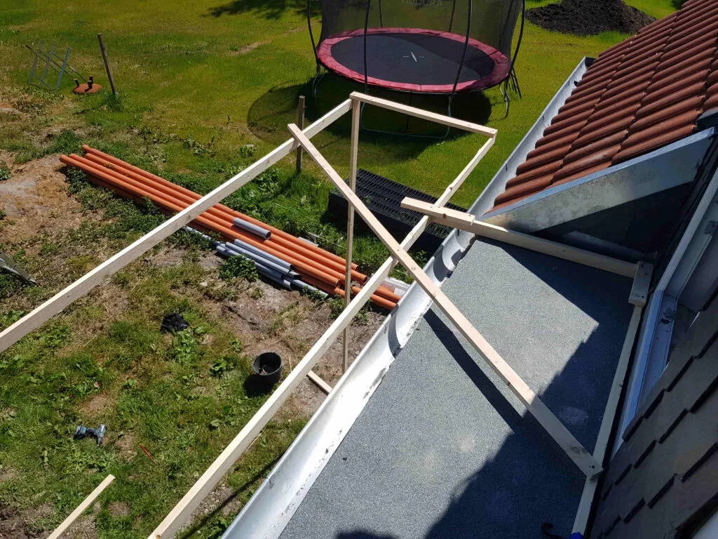 Umbau der Ferienwohnung Canhusen in Eigenleistung im Mai 2022