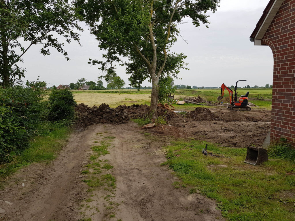 Eigenhandige verbouwing van vakantiewoning Canhusen in juni 2022