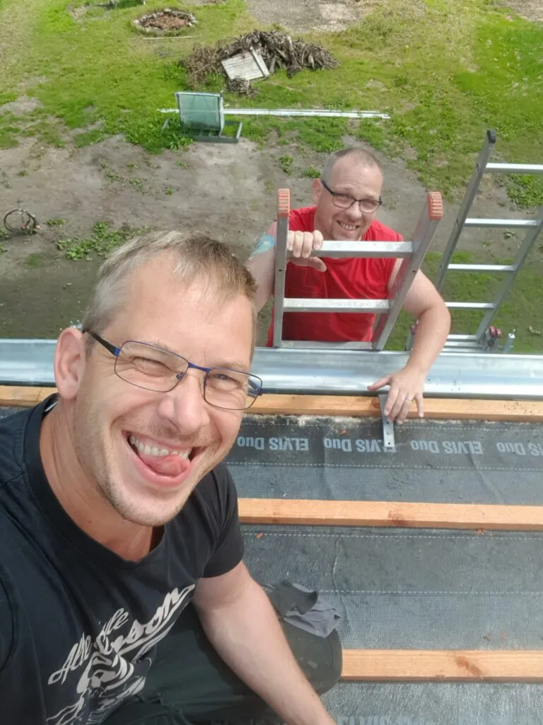 Umbau der Ferienwohnung Canhusen in Eigenleistung im Juli 2022