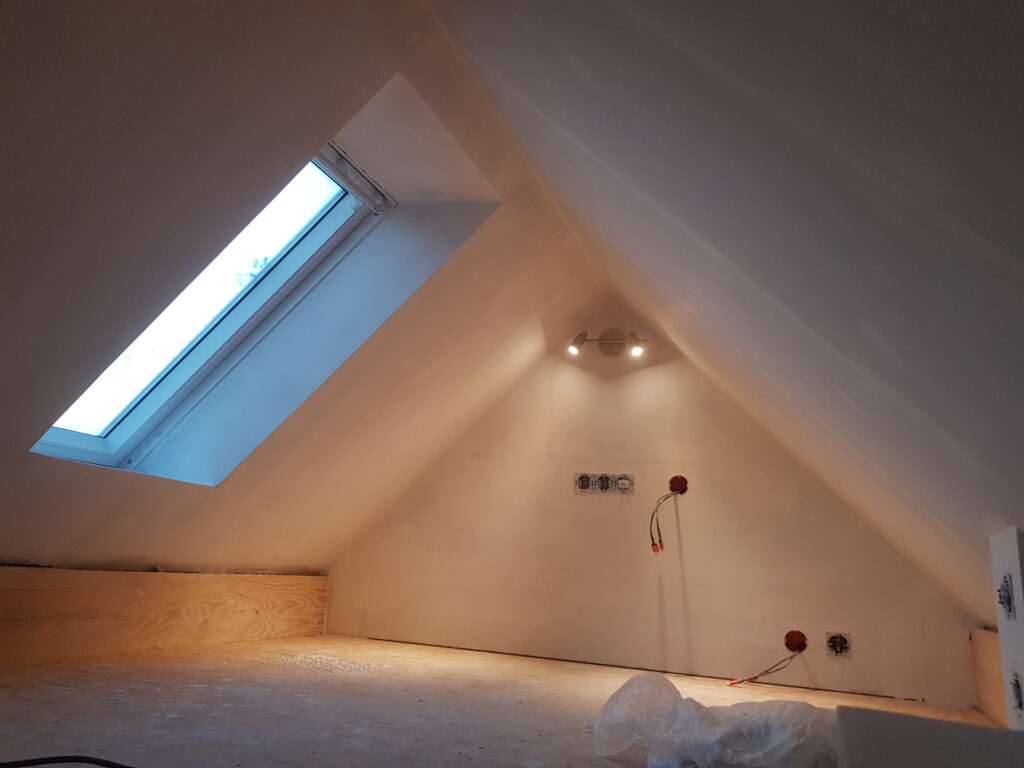 Eigenhandige verbouwing van vakantiewoning Canhusen in februari 2023