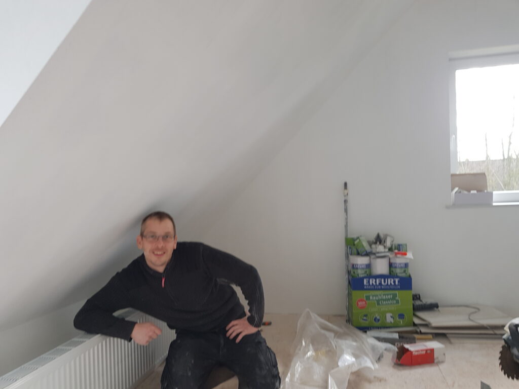 Eigenhandige verbouwing van vakantiewoning Canhusen in maart 2023