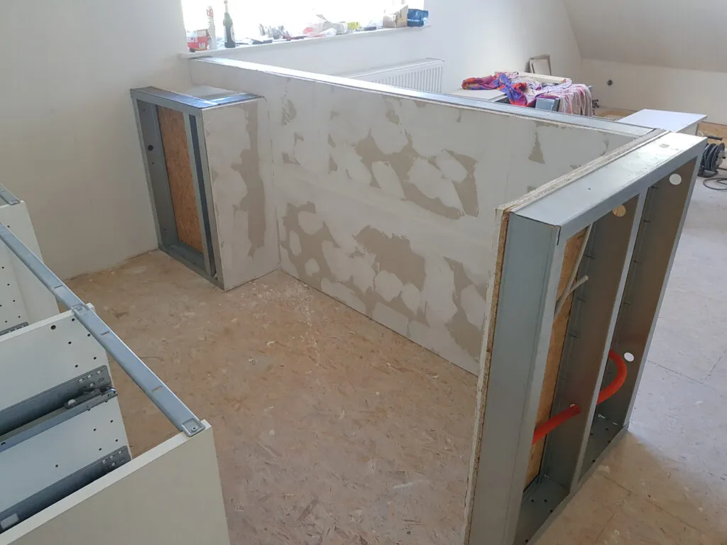 Umbau der Ferienwohnung Canhusen in Eigenleistung im März 2023