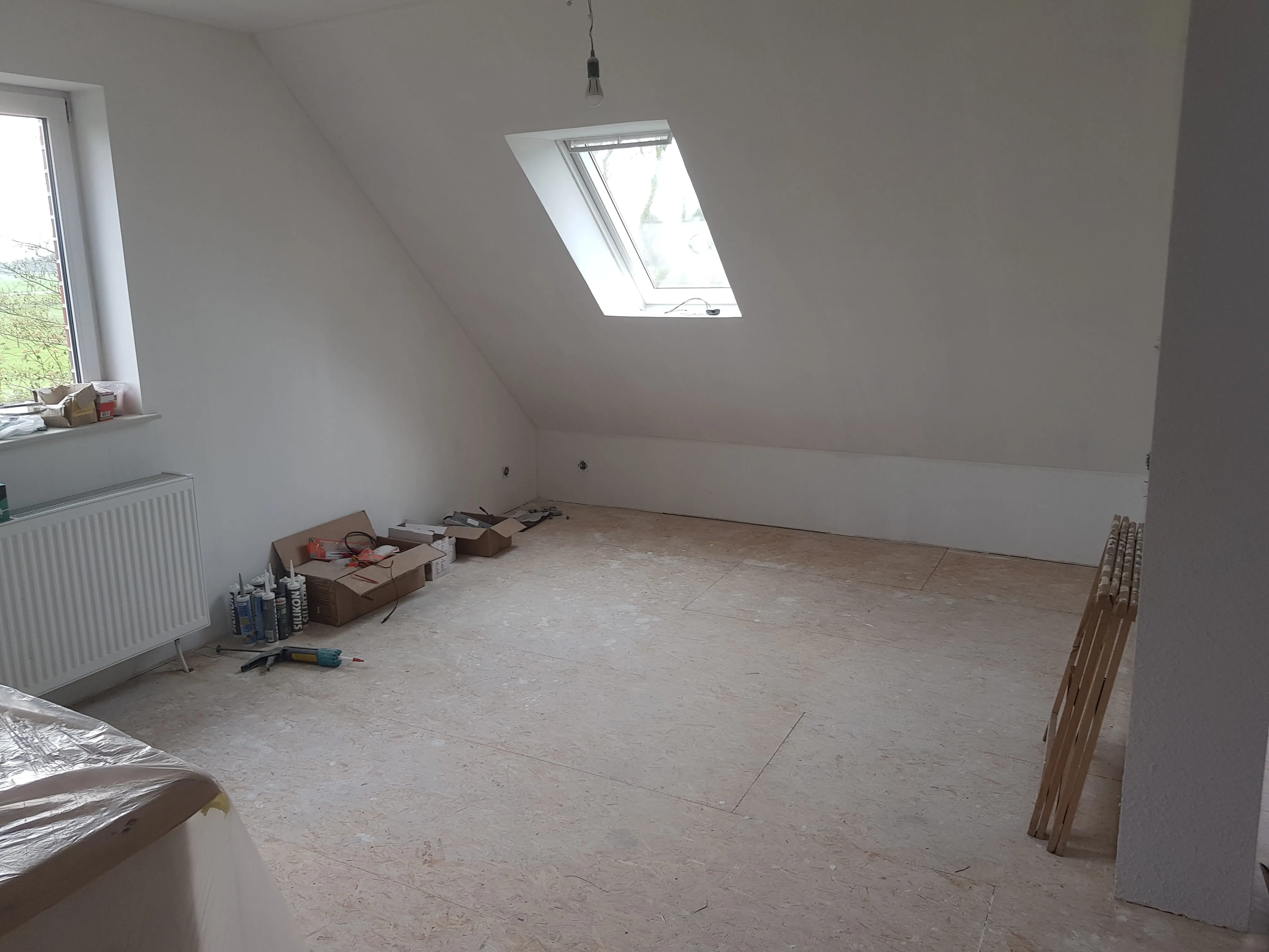 Umbau der Ferienwohnung Canhusen in Eigenleistung im April 2023