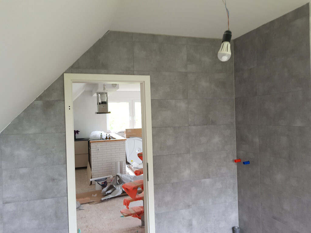 Eigenhandige verbouwing van vakantiewoning Canhusen in mei 2023