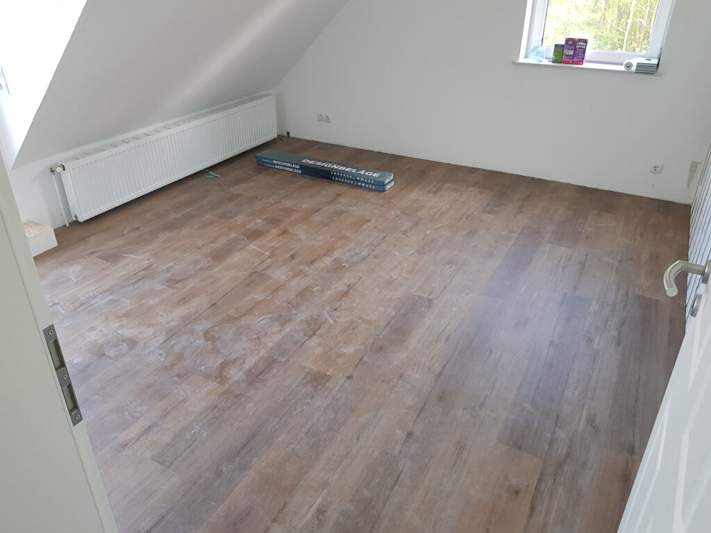 Eigenhandige verbouwing van vakantiewoning Canhusen in mei 2023