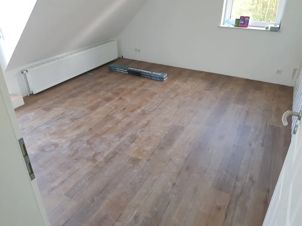 Umbau der Ferienwohnung Canhusen in Eigenleistung im Mai 2023