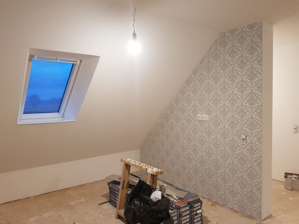 Eigenhandige verbouwing van vakantiewoning Canhusen in mei 2023