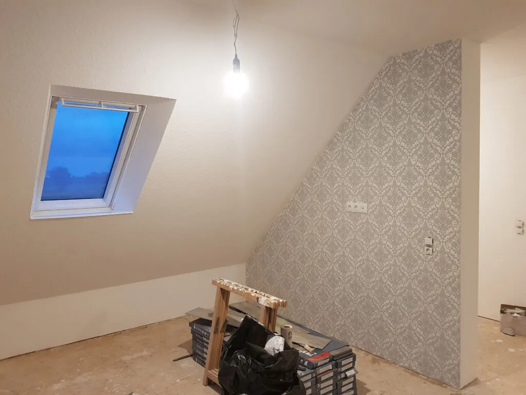 Umbau der Ferienwohnung Canhusen in Eigenleistung im Mai 2023