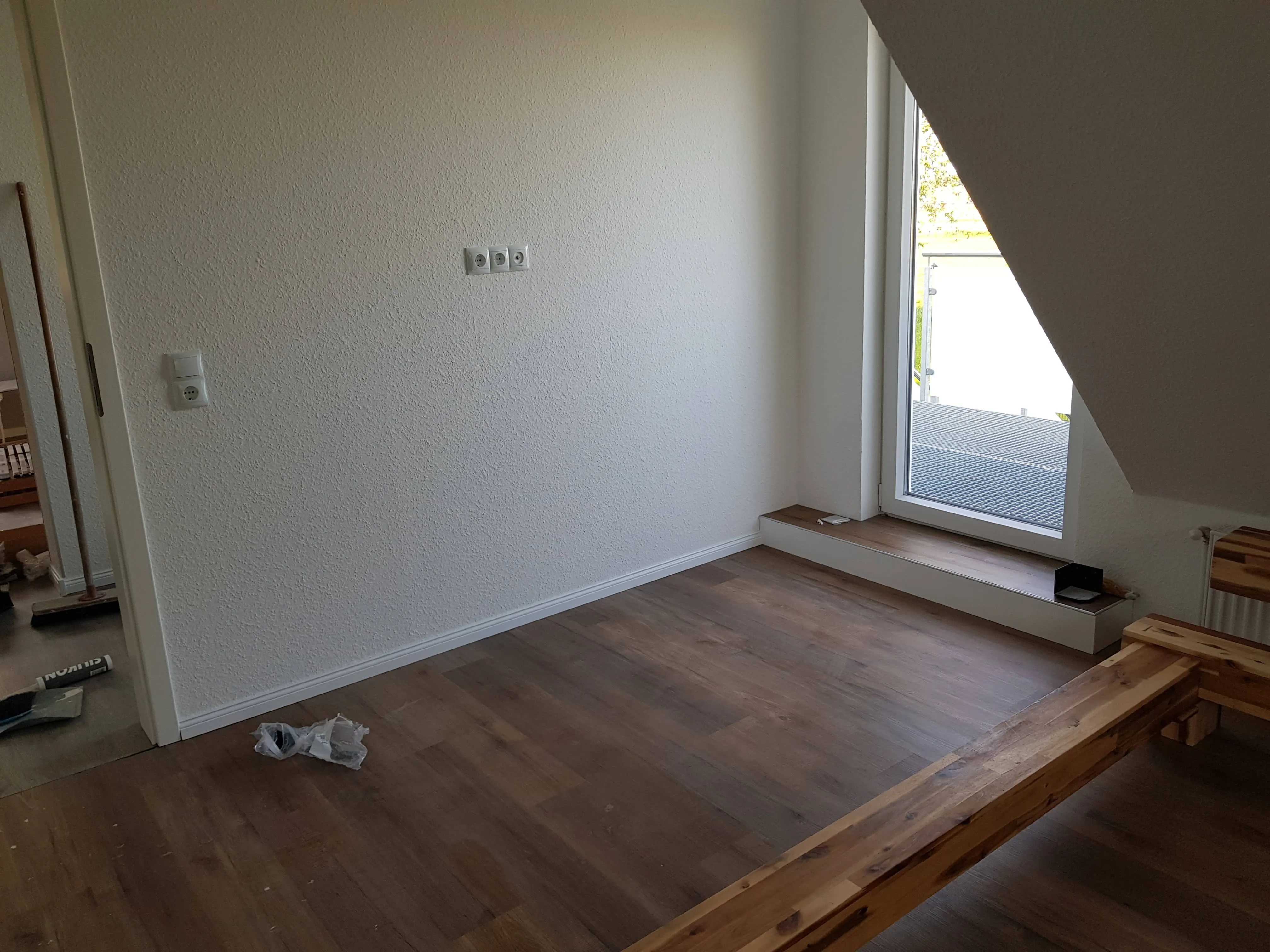 Umbau der Ferienwohnung Canhusen in Eigenleistung im Mai 2023