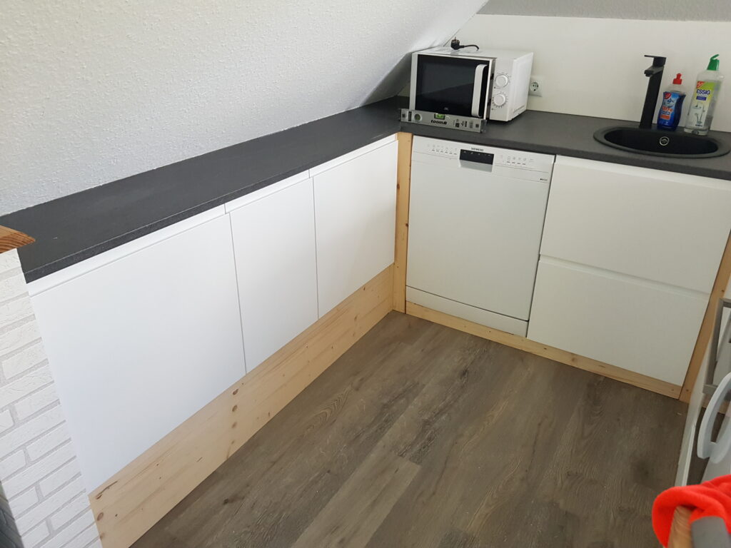 Eigenhandige verbouwing van vakantiewoning Canhusen in mei 2023