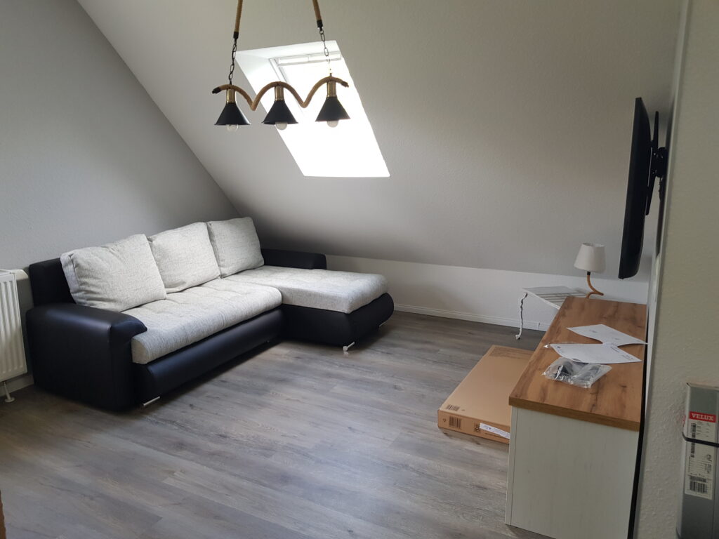 Eigenhandige verbouwing van vakantiewoning Canhusen in mei 2023